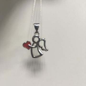 Подвеска «ангел с сердцем»