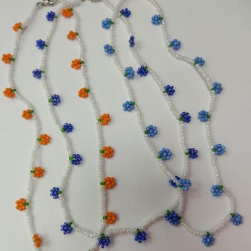 Новокосино ожерелья из бисера