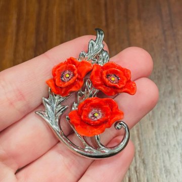 Брошь Franz Франция Винтаж