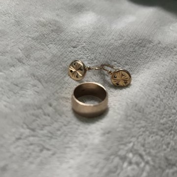 Золотое кольцо 583 пробы 9ЛЮ СССР