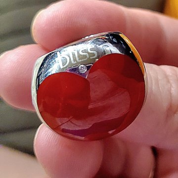 Bliss by Damian кольцо сердце 17 размер