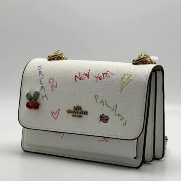 Сумка COACH кожаная