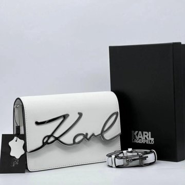 Сумка KARL LAGERFELD кожаная