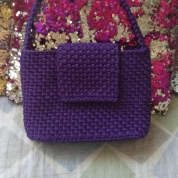 Вязанная сумка (ручная работа)