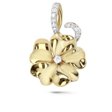 Подвеска из желтого золота