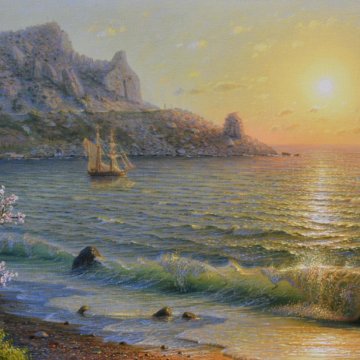 Утро. Гора кошка