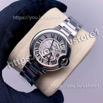 Женские наручные часы Cartier Ballon Bleu - 33 мм