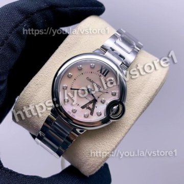 Женские наручные часы Cartier Ballon Bleu - 33 мм