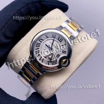 Женские наручные часы Cartier Ballon Bleu - 33 мм