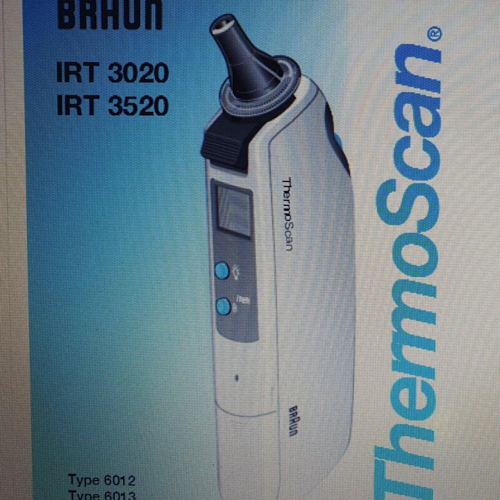 Ушной термометр Braun ThermoScan 6013