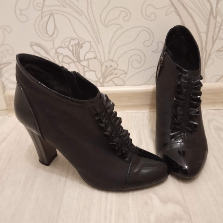 Ботильоны кожа