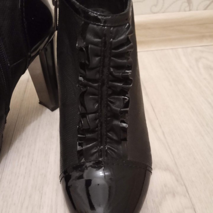 Ботильоны кожа