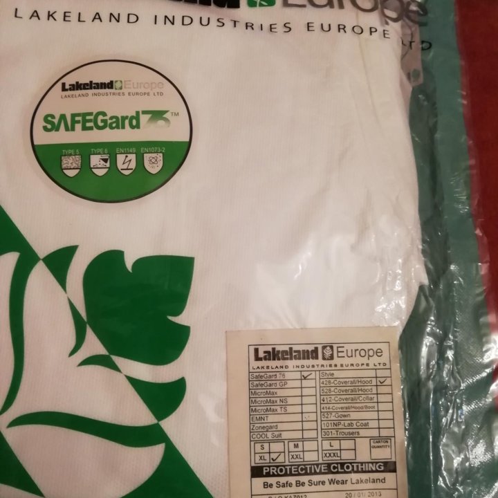 Костюм защитный Lakeland Europe