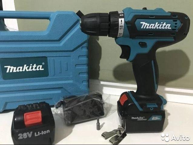 Шуруповерт аккумуляторнй Makita 26V