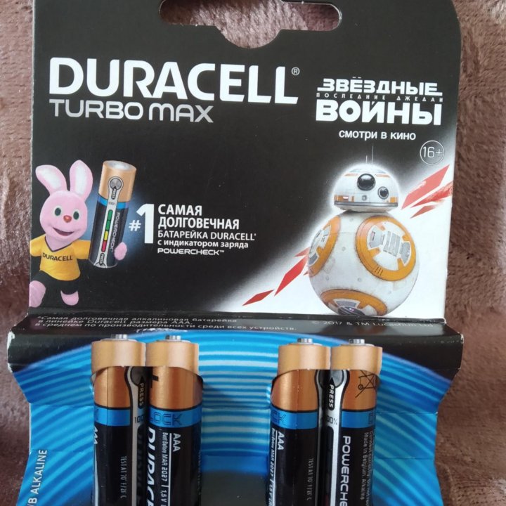 Батарейка(DURACELL,AAA)