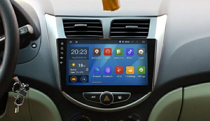 Hyundai Solaris штатка android