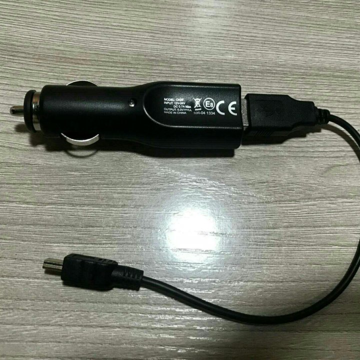 Авто зарядка mini usb