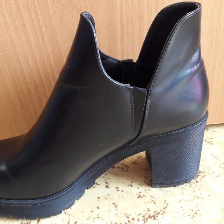 Ботинки кож.зам.