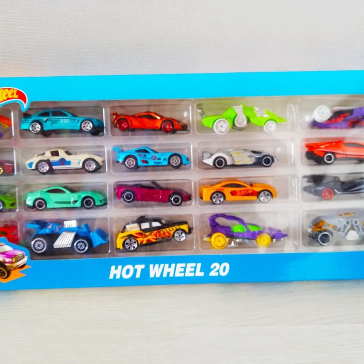 Набор из 20 машинок Hot Wheels Хот Вилс