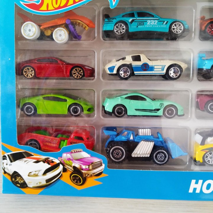 Набор из 20 машинок Hot Wheels Хот Вилс