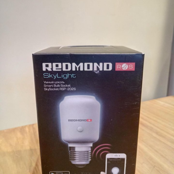 Новый умный цоколь Redmond skysocket rsp-202s