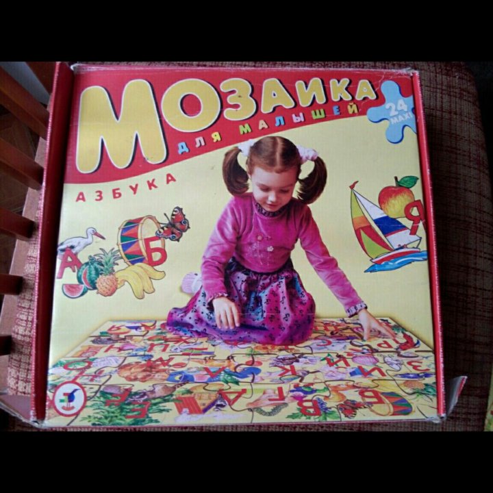 Мозайка Азбука для 3-5лет