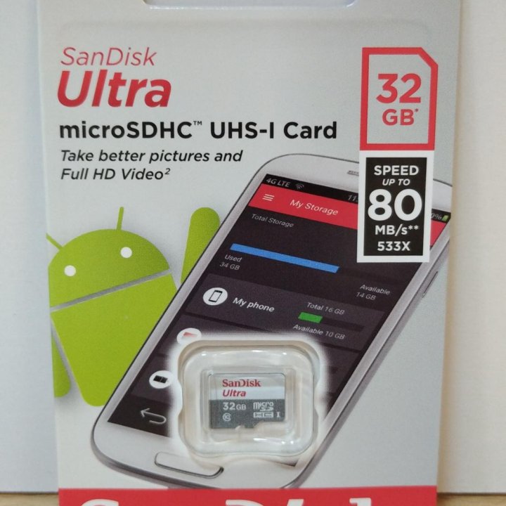 Micro SD SanDisk 32gb