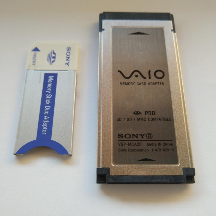 Memory card adapter Vaio и memory stick duo adapte