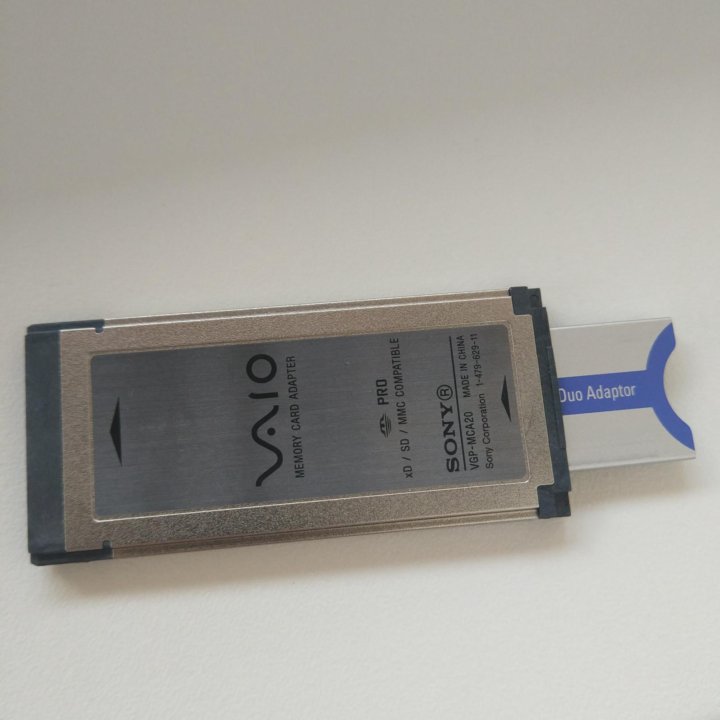 Memory card adapter Vaio и memory stick duo adapte