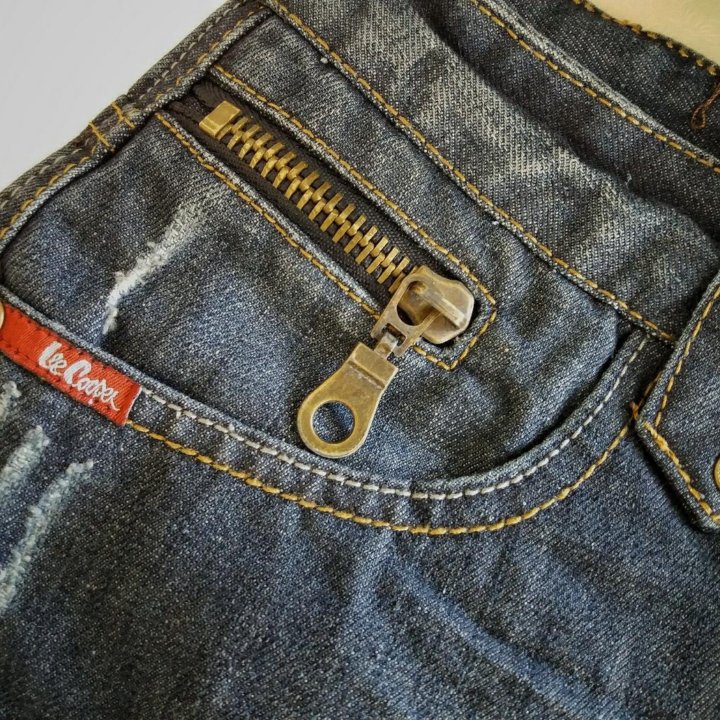 Мини юбка джинс Lee Cooper