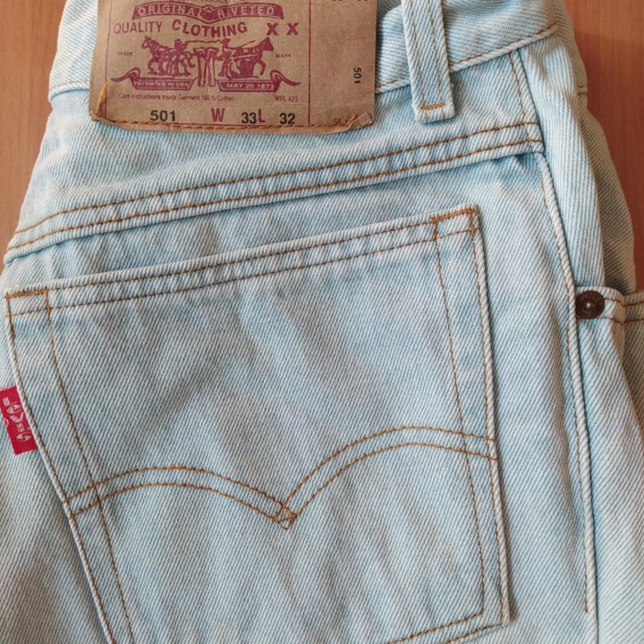 Джинс. ж.Levi's р33L32 Оригинал