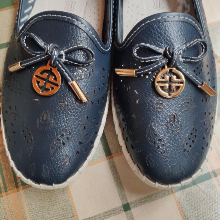 Кожаные туфли