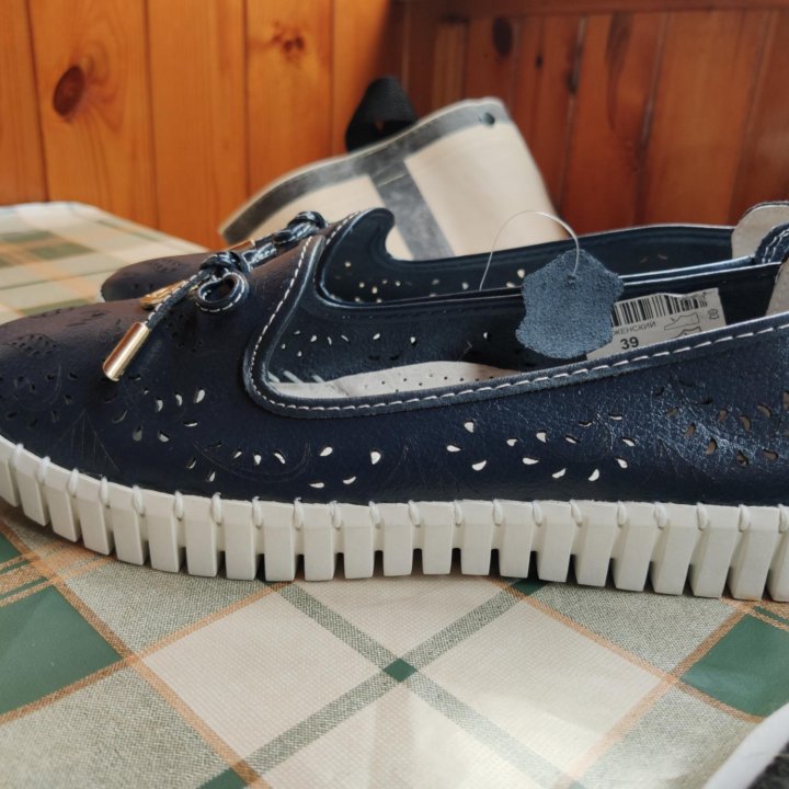 Кожаные туфли