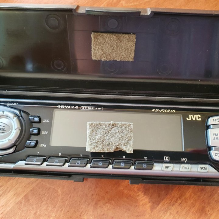 Новая автомагнитола JVC KS-FX815