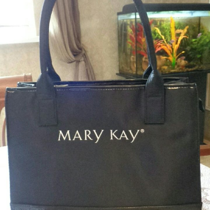 Сумка черная на молнии Mary Kay