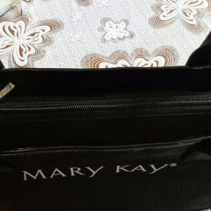 Сумка черная на молнии Mary Kay