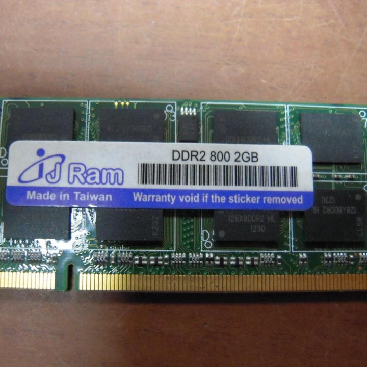 Оперативная память JRAM DDR2 2Гб для ноутбука