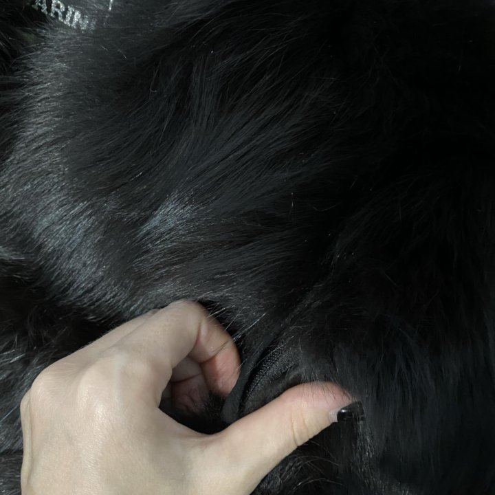 Шуба из песца