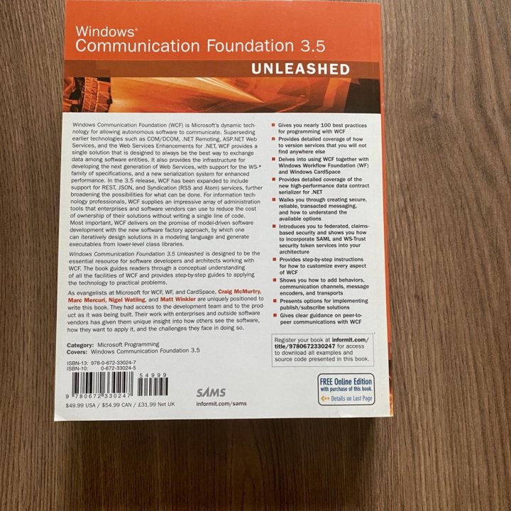 Windows communication foundation 3.5, USA