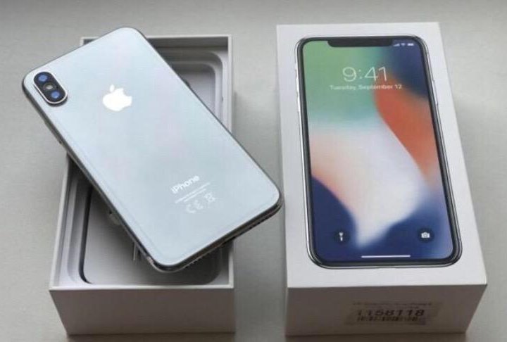 iPhone X Silver 256gb RFB Магазин,Рассрочка