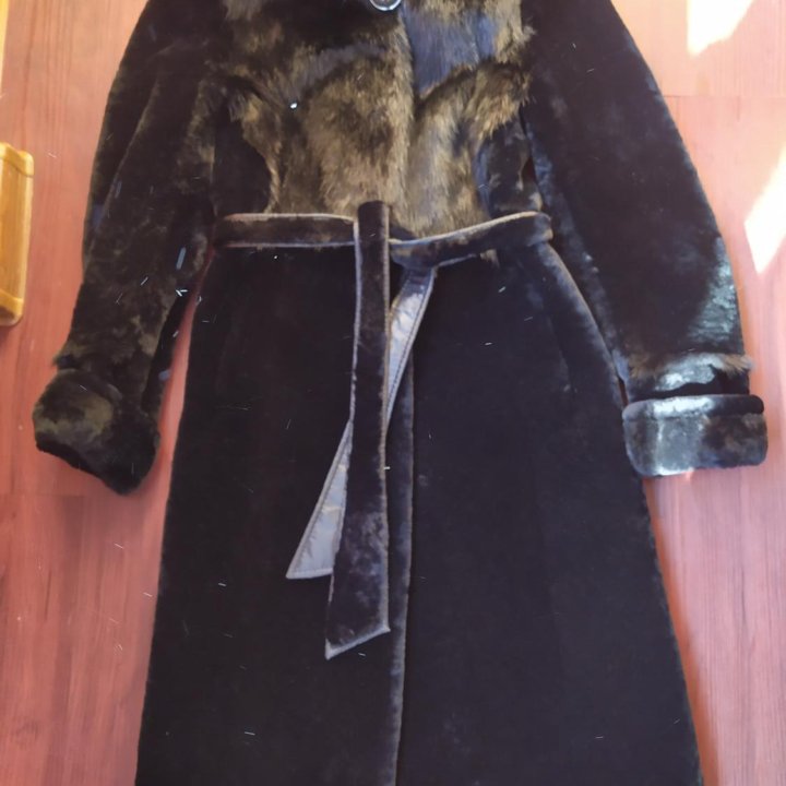 Мутоновая шуба