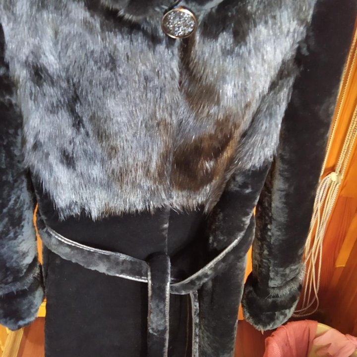 Мутоновая шуба