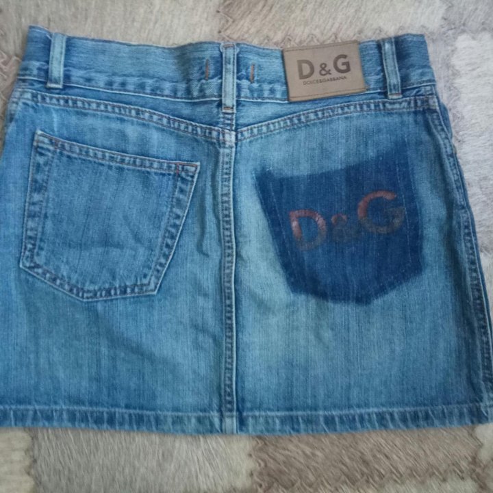 Юбка джинсовая