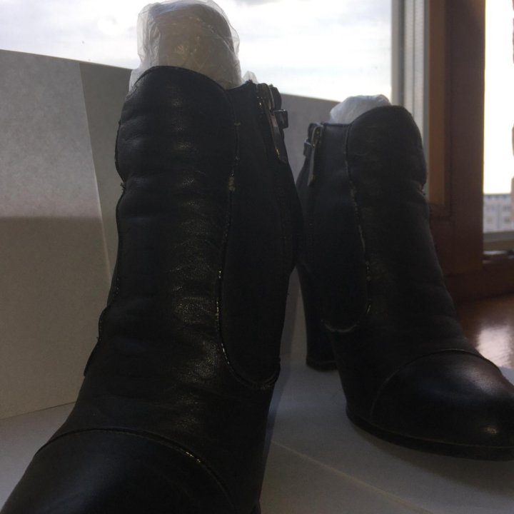 Ботильоны 100%кожа