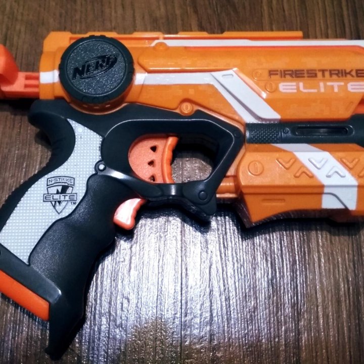 Бластер Нёрф (Nerf) Файерстрайк (Firestrike)