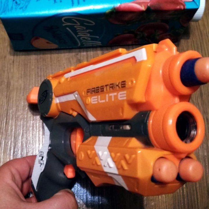 Бластер Нёрф (Nerf) Файерстрайк (Firestrike)