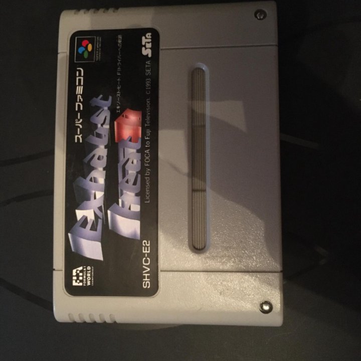 Картридж Nintendo SNES 16 ntsc Япония