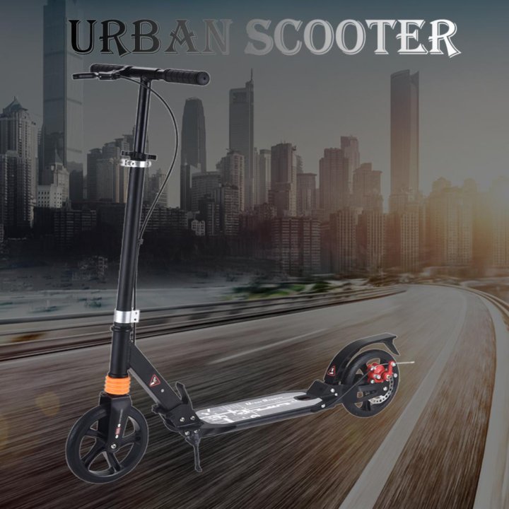 Самокат Scooter с дисковым тормозом