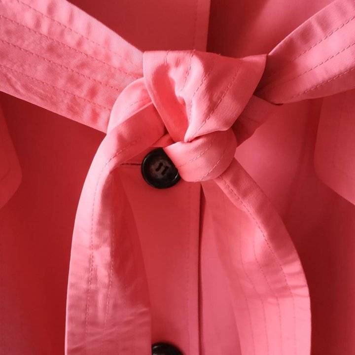 Тренчкот (плащ) женский розовый Marks & Spenser