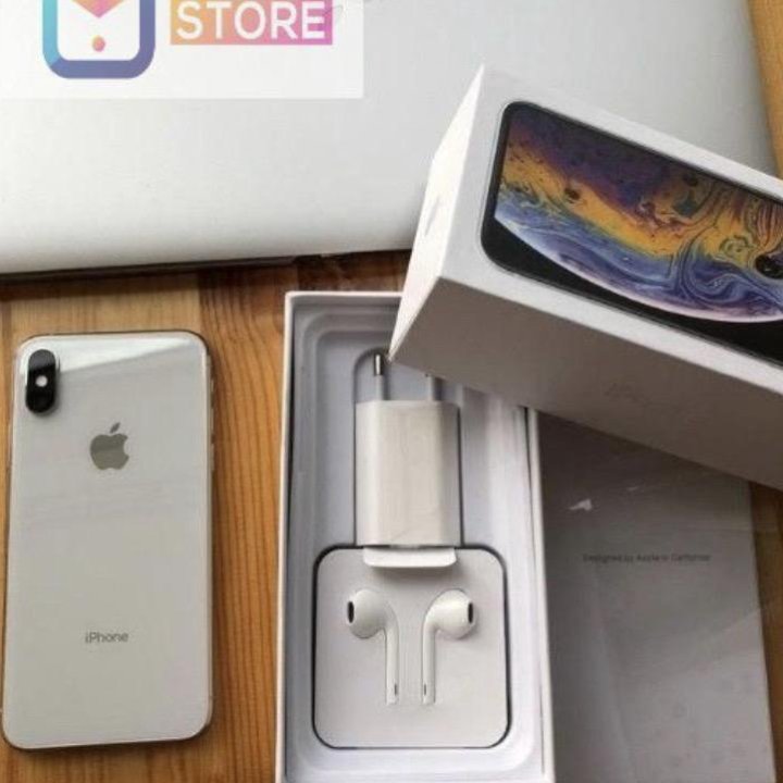 iPhone XS Silver 64gb Магазин,как Новые,Рассрочка